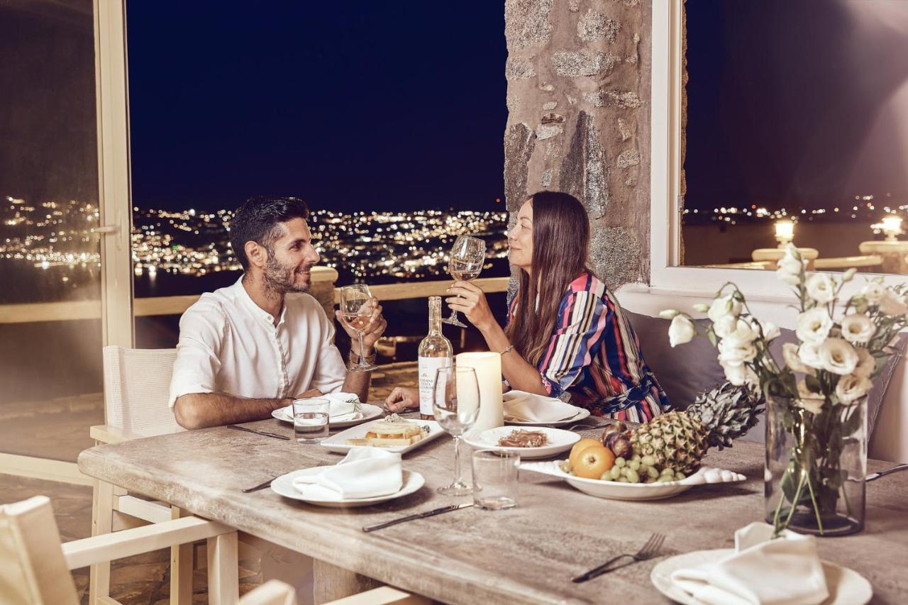 Villa Petrolefko By Ethos Hospitality Ornos  Ngoại thất bức ảnh