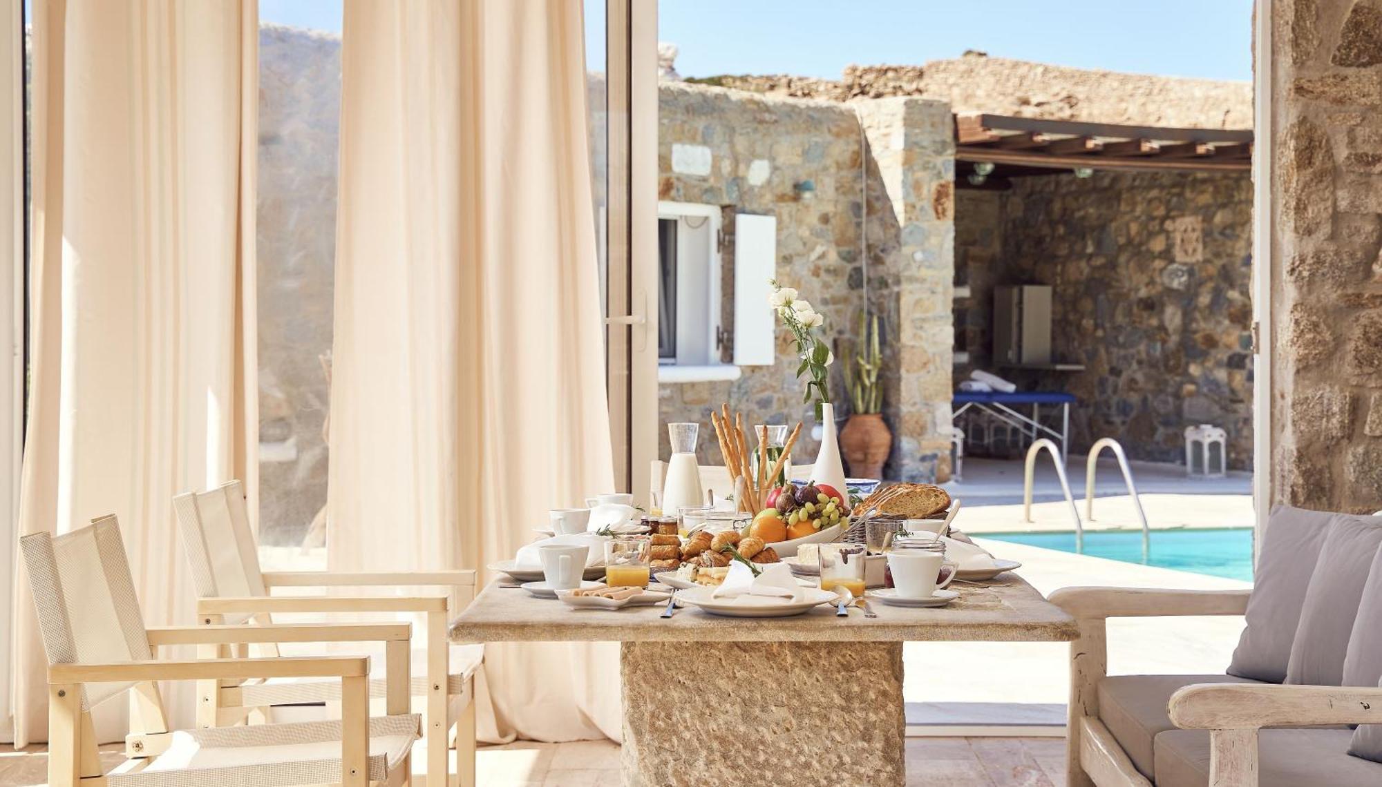 Villa Petrolefko By Ethos Hospitality Ornos  Ngoại thất bức ảnh